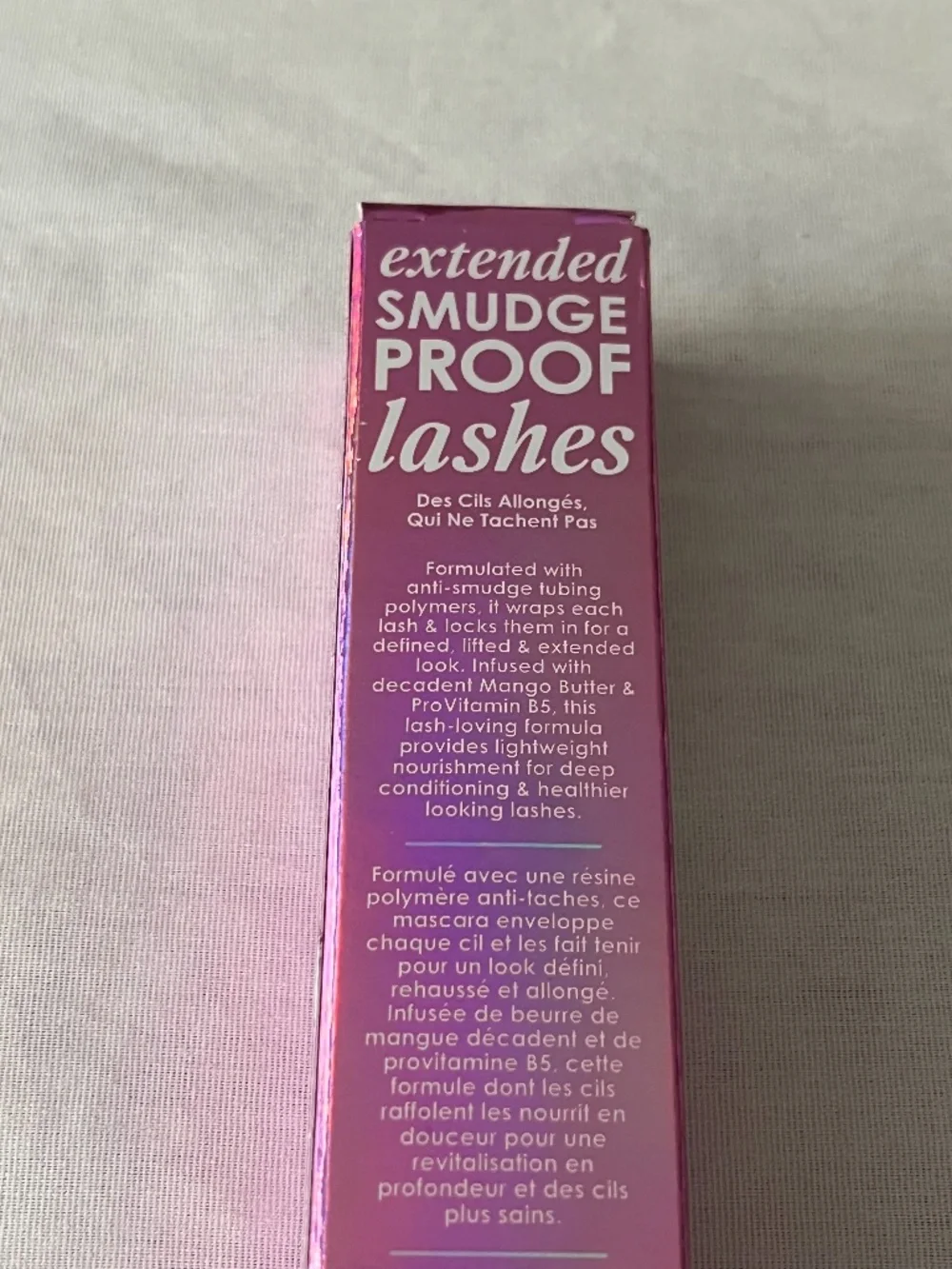 NEW in box Grande Cosmetics GrandeWRAP Luxury Tubing Mascara with Provitamin B5
